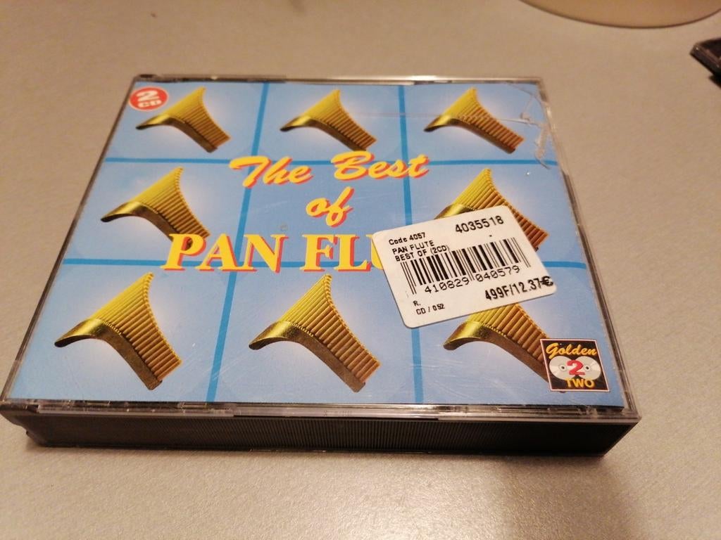 2 cd's met muziek met panfluit, Ophalen of Verzenden, Zo goed als nieuw
