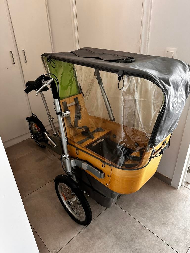 Bakfiets - 3-in-1 bakfiets, Fietsen en Brommers, Fietsen | Bakfietsen, Ophalen, Gebruikt, 2 kinderen