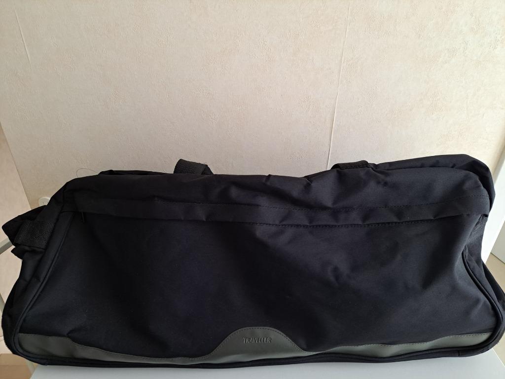 zwarte reistas, Ophalen, Uitschuifbare handgreep, 30 cm of meer, Gebruikt