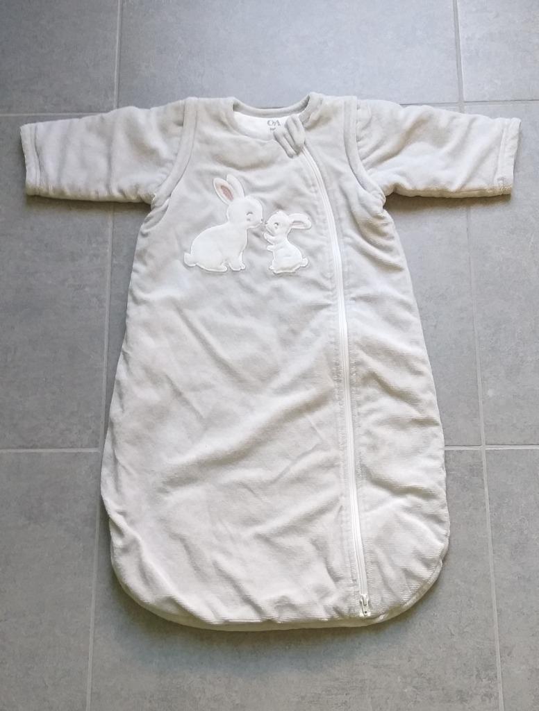Gigoteuse bébé, manches amovibles, taille 70 cm, Ophalen, Gebruikt, Slaapzak