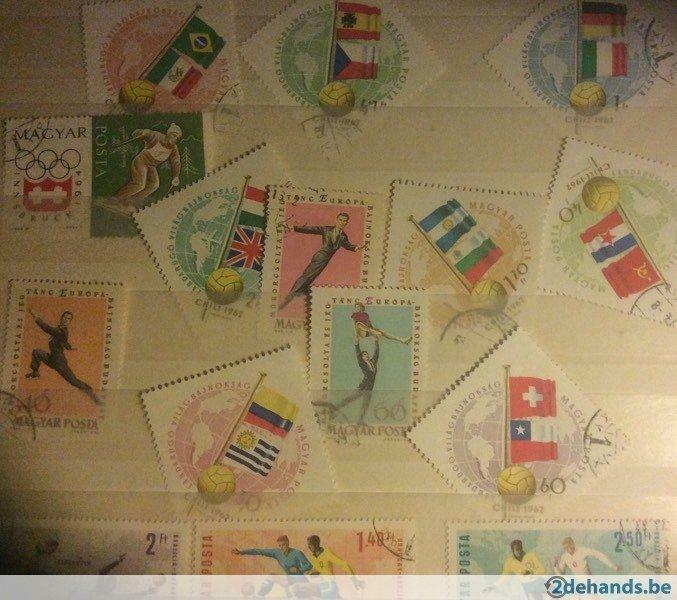 50 Hongaarse postzegels, Ophalen of Verzenden