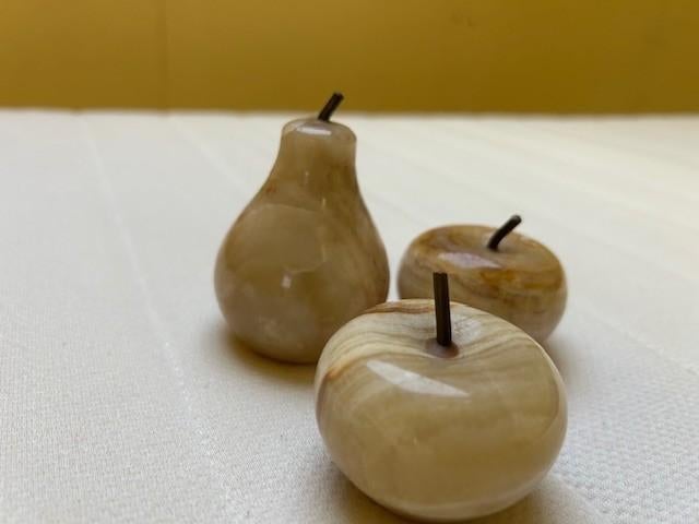 ALBAST FRUIT Peer & Appels, Antiek en Kunst, Curiosa en Brocante, Ophalen of Verzenden