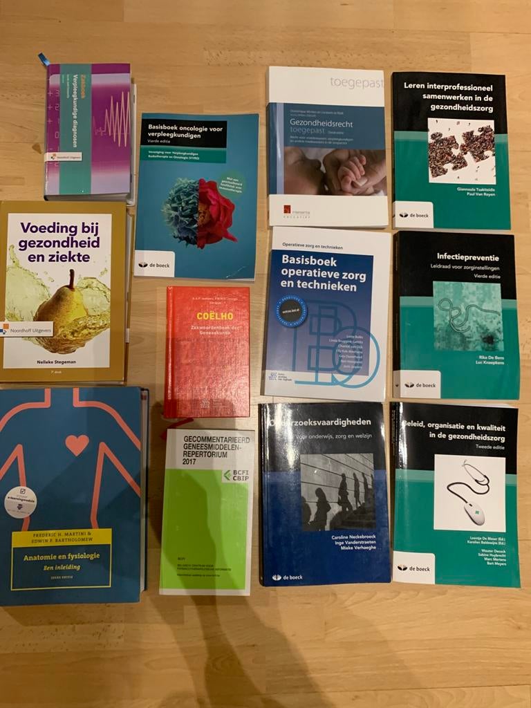 Studieboeken Bachelor verpleegkunde AP Hogeschool, Boeken, Ophalen, Gelezen