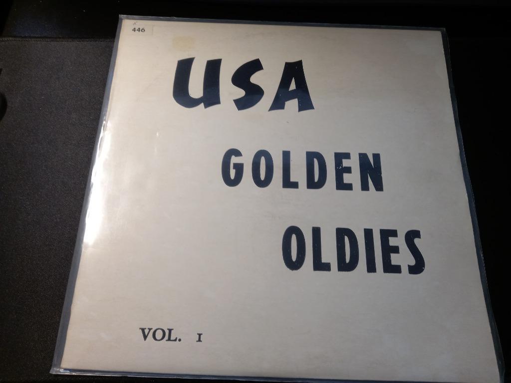 U.S.A. GOLDEN OLDIE'S - Pocorn Lp, Cd's en Dvd's, Ophalen of Verzenden, Zo goed als nieuw, 10 inch