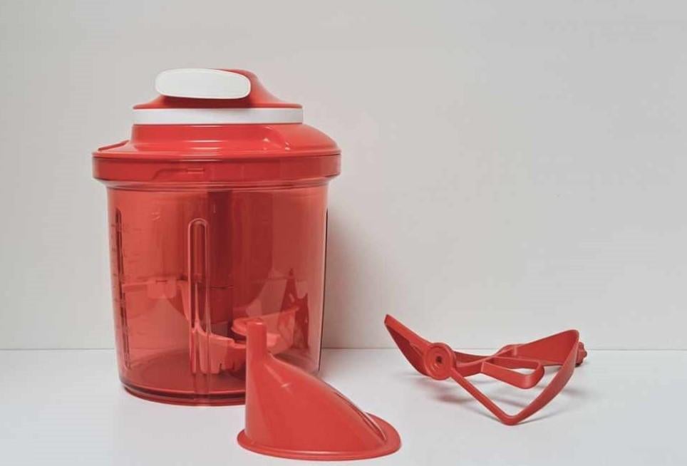 Tupperware™ « SuperSonic Chopper » large - TurboChef, Maison & Meubles, Cuisine| Tupperware, Enlèvement ou Envoi, Neuf, Rouge