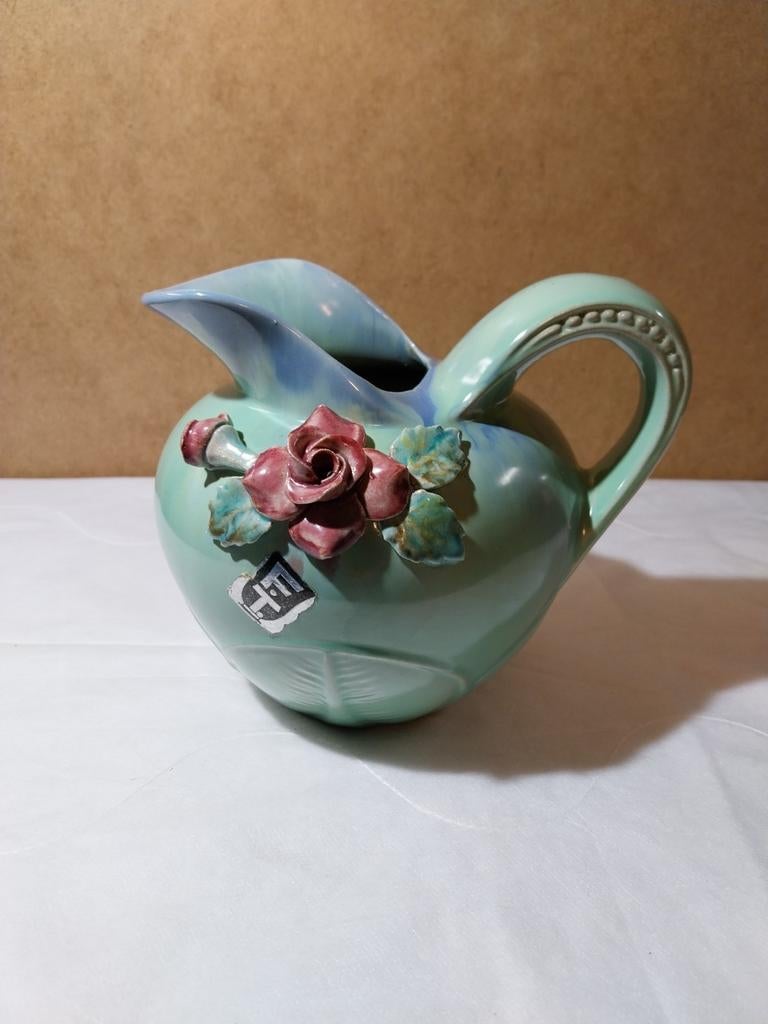 vase barbotine, Antiquités & Art, Antiquités | Céramique & Poterie, Enlèvement ou Envoi