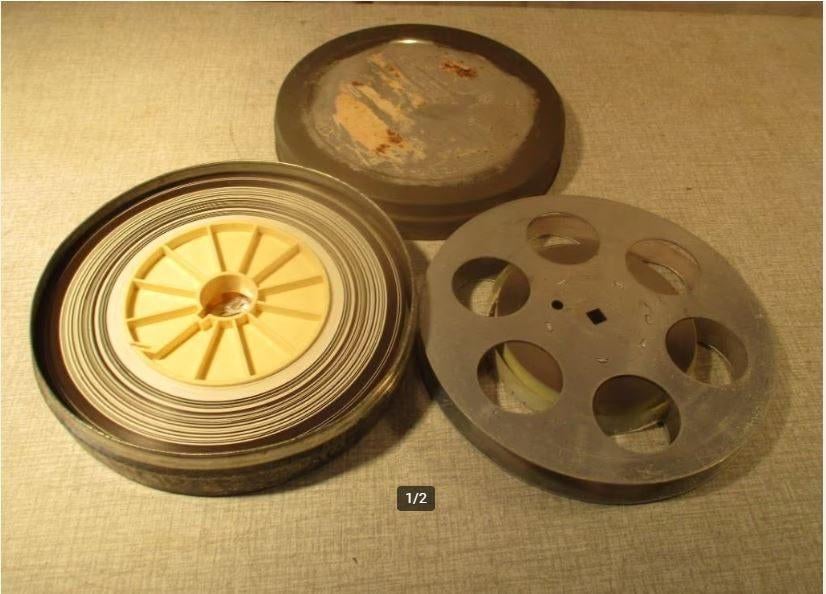 Oude 16mm Filmrol - Amorces - 18cm, Audio, Tv en Foto, Ophalen of Verzenden, 16mm film