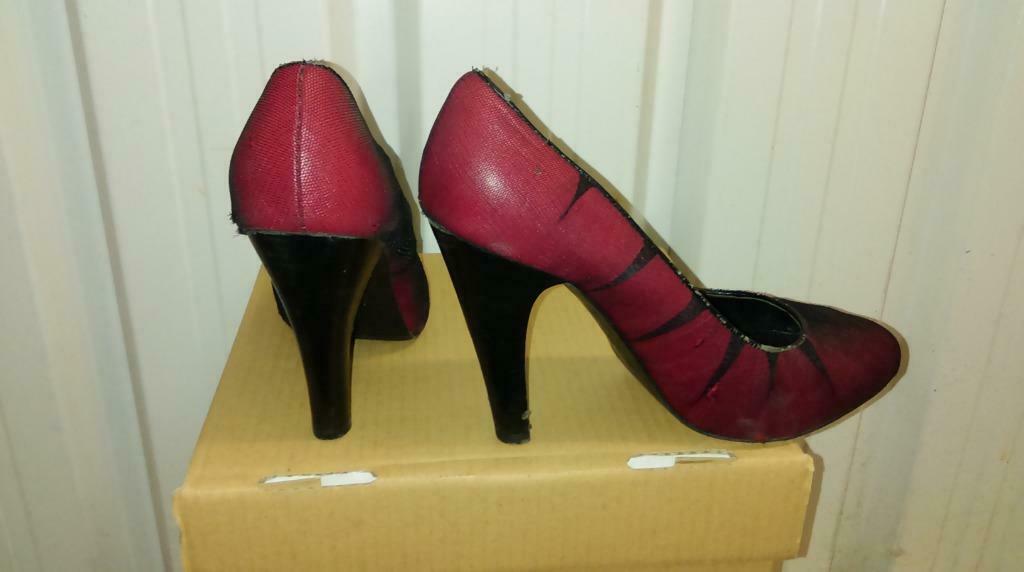 529* sexy pumps bordeaux Pénélope et Monica Cruz (40), Autres couleurs, Escarpins, Porté, Envoi