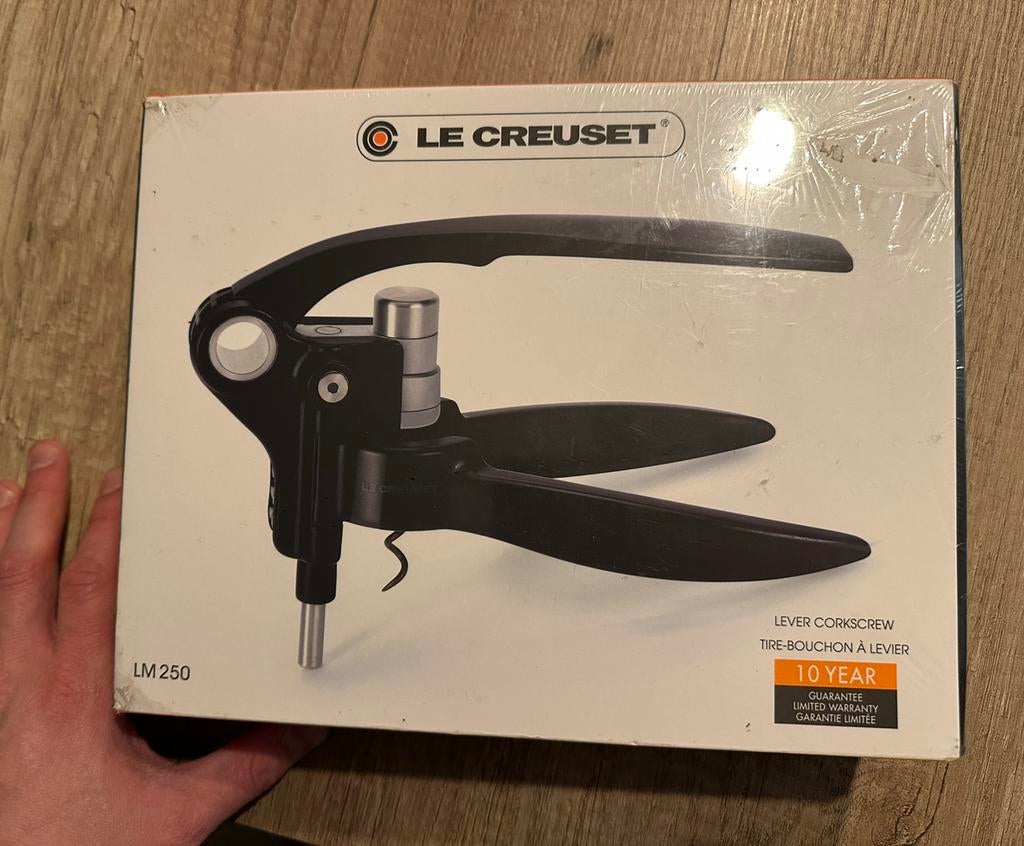 Tire-bouchon à levier Le Creuset, Enlèvement, Neuf