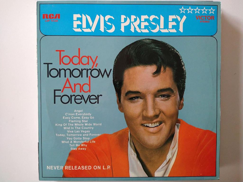 Elvis - LP - Hits - Today, tomorrow and forever, Inclusief binnenhoes, Ophalen, LP