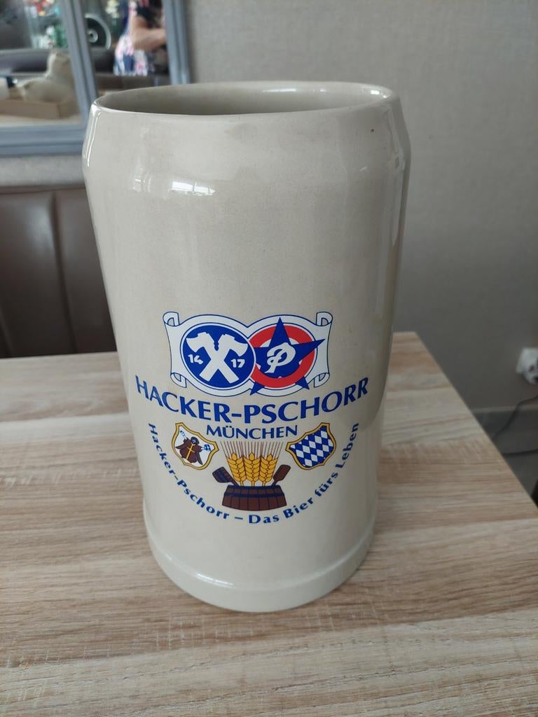 Grote bierkruik 5 liter, Ophalen