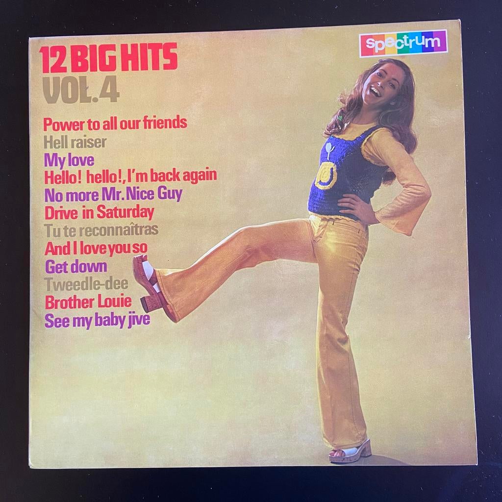 LP 12 BIG Hits volume 4 / 1973 NM, Enlèvement ou Envoi