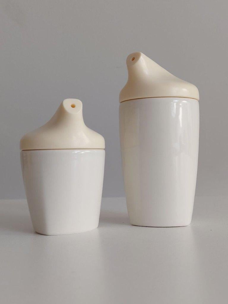 Stefan Lindfors EGO - pot à lait et sucrière, Maison & Meubles, Cuisine | Vaisselle, Neuf, Porcelaine, Enlèvement