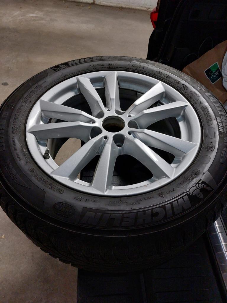 4 Winterbanden met velgen in alu BMW 3, Ophalen, Banden en Velgen, Nieuw, Winterbanden