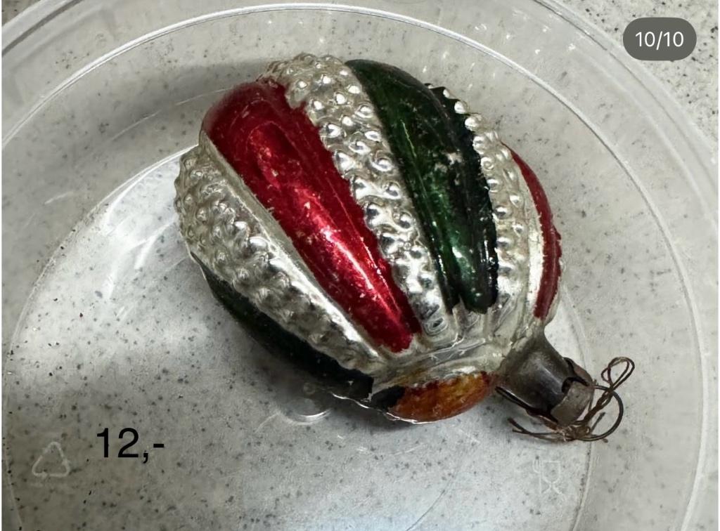 Boules de Noël anciennes, Enlèvement ou Envoi