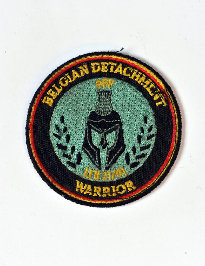 eFP Ltu 21-01 - Belgian Detachment - patch, Envoi, Armée de terre, Emblème ou Badge