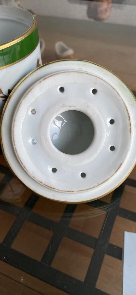 Pot en porcelaine de Vincennes (pot à tabac ? ), Antiquités & Art, Enlèvement ou Envoi