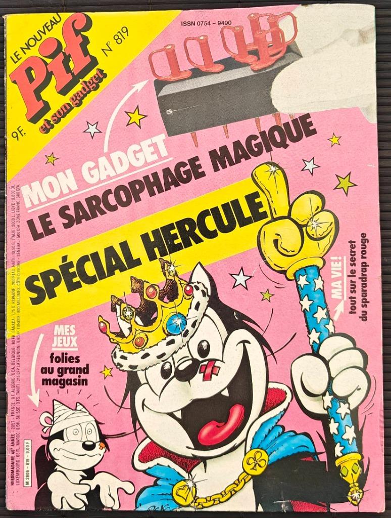 Magazine PIF Gadget n819, Livres, Une BD, Enlèvement, Utilisé