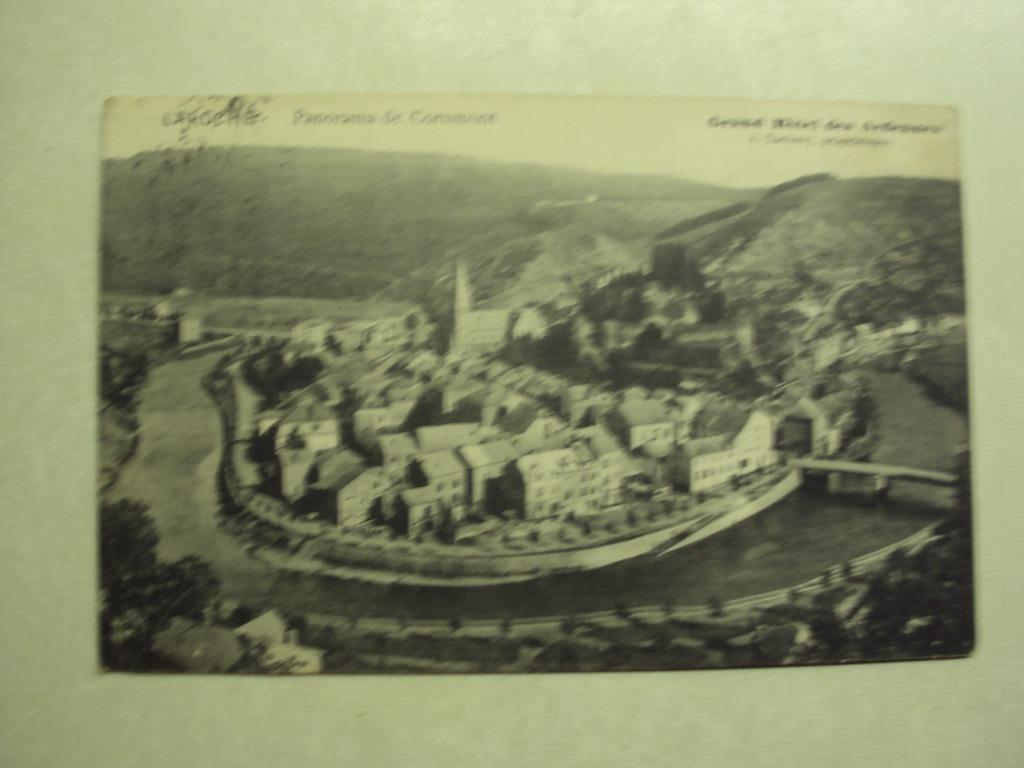 60059 - LAROCHE - PANORAMA DE CORUMONT - GRAND HOTEL, Collections, Cartes postales | Belgique, Envoi