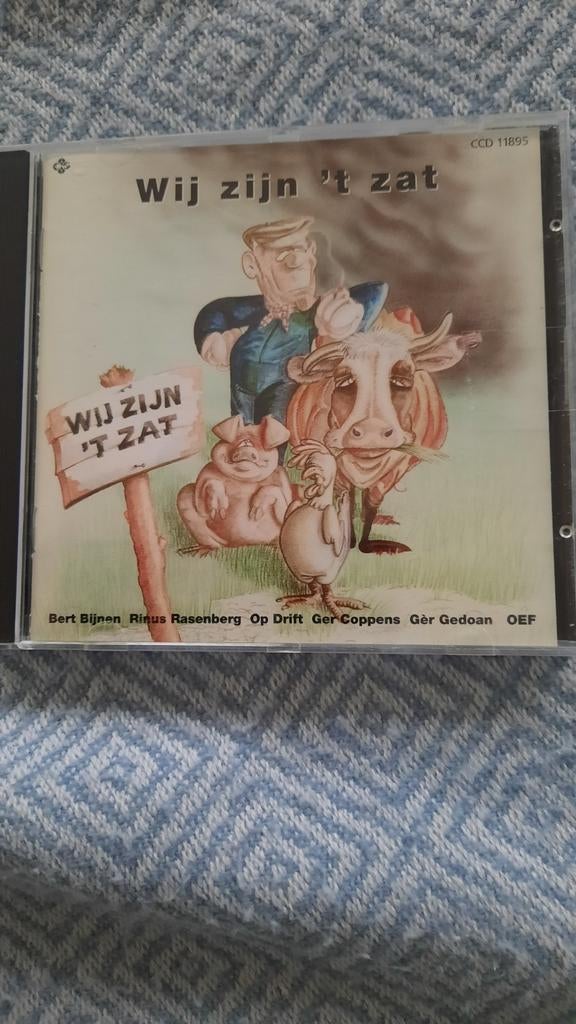 WIJ ZIJN ´T ZAT (CD), Cd's en Dvd's, Cd's | Nederlandstalig, Ophalen of Verzenden, Zo goed als nieuw, Streekmuziek
