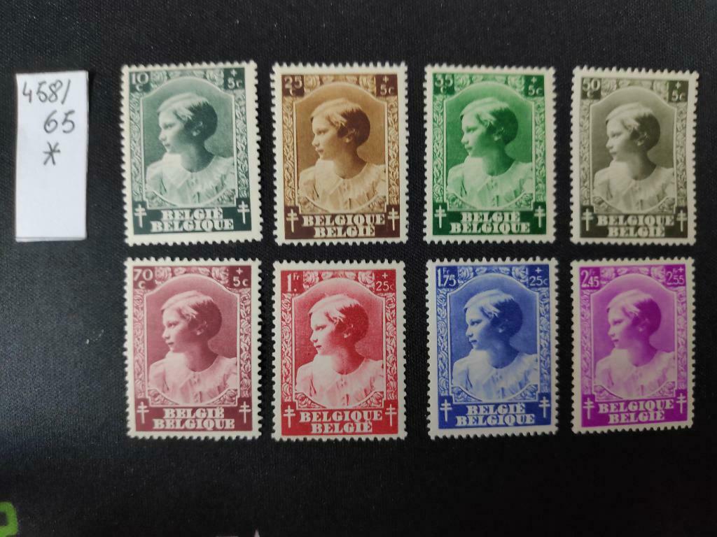 OBP 458/65* met plakker, Orginele gom, Ophalen of Verzenden, Zonder stempel, Postfris