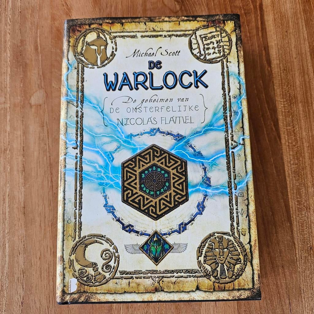 Michael Scott - De Warlock Hardcover met kaft, Boeken, Fantasy, Zo goed als nieuw, Ophalen of Verzenden
