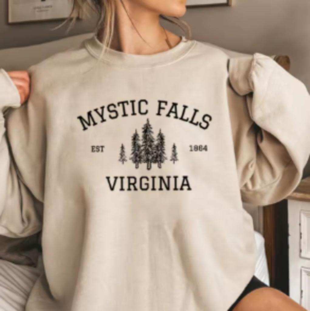Pull de luxe pour femme Mystic Falls Virginia, Enlèvement ou Envoi, Neuf, Taille 38/40 (M)