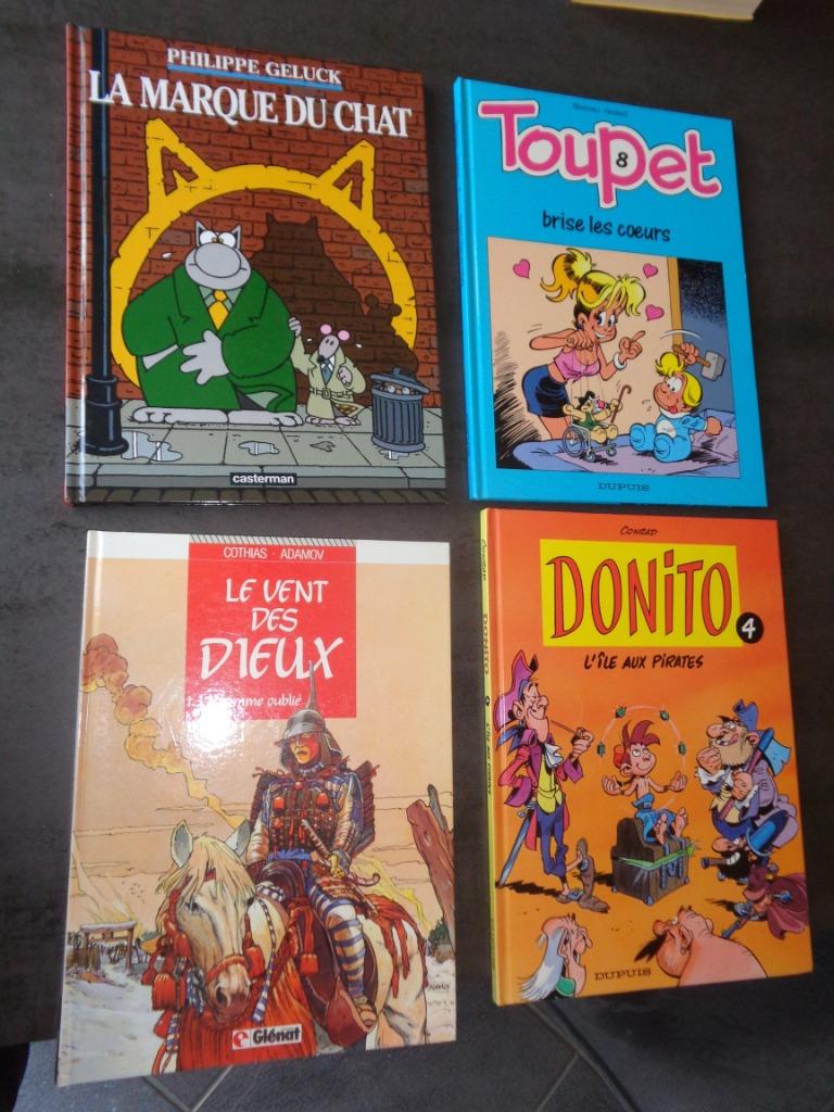 Set van 4 stripboeken in Leo (zie foto's), Ophalen
