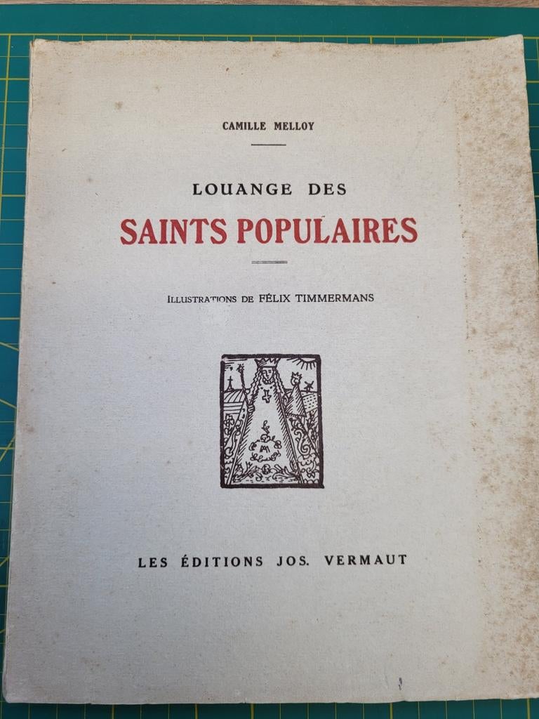 Camille Melloy - Saints populaires - Gesigneerd - Timmermans, Enlèvement ou Envoi, Utilisé