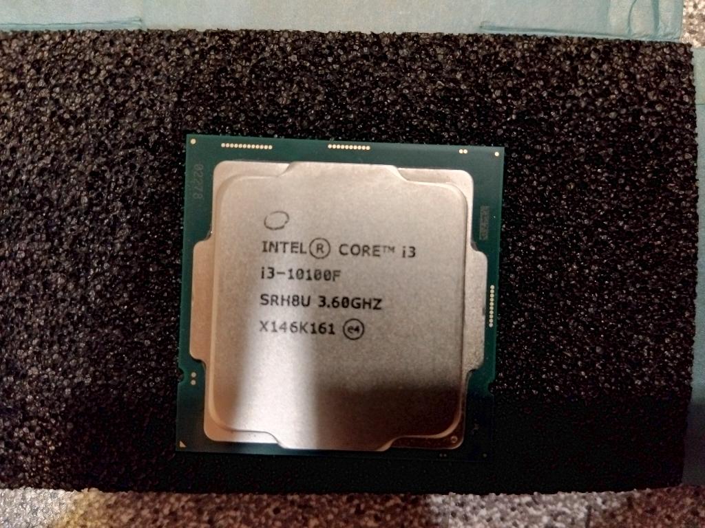 Intel Core i3 10100f  3,6Ghz-4,3Ghz, 4-core, LGA 1200, 3 à 4 Ghz, Utilisé