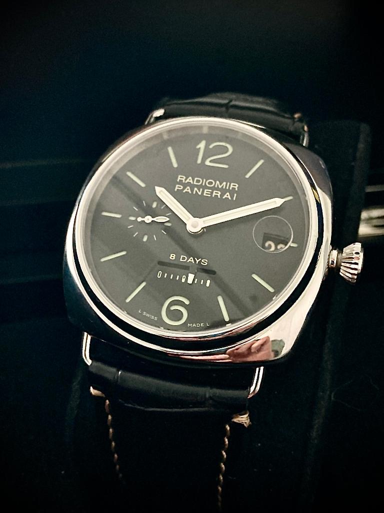Montre homme Panerai Radiomir 8 Days PAM00268, Montre-bracelet, Autres marques, Enlèvement ou Envoi, Cuir