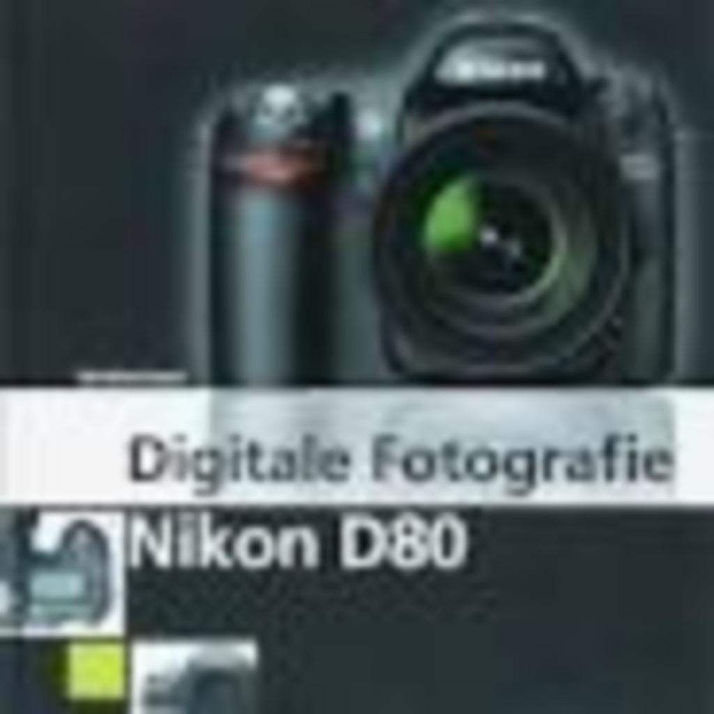 Digitale fotografie Nikon D80 Christian Haasz 318 blz, Audio, Tv en Foto, Ophalen of Verzenden, Zo goed als nieuw, Nikon