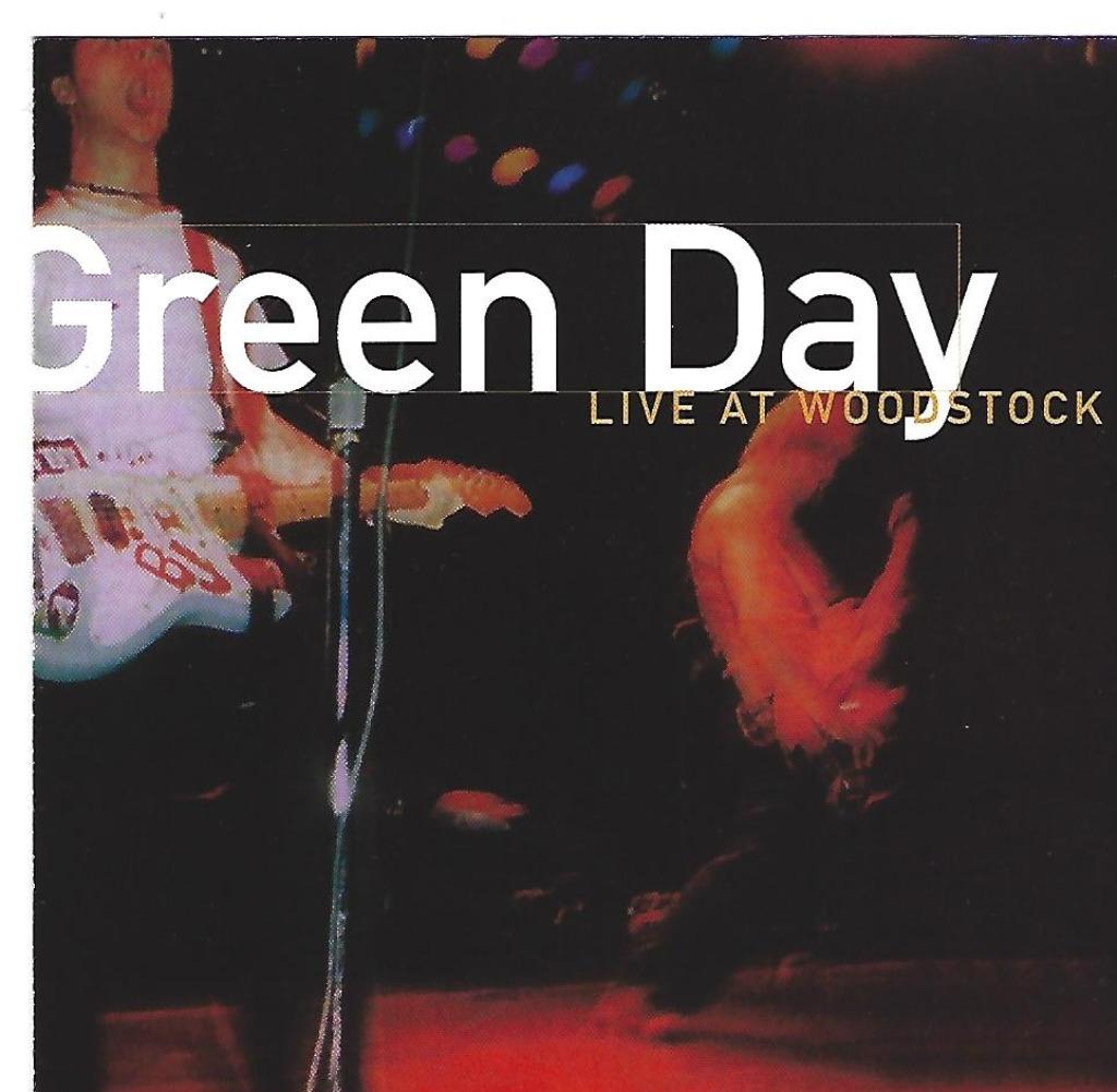 CD GREEN DAY - Live At Woodstock - 1994, Envoi, Comme neuf, Pop rock