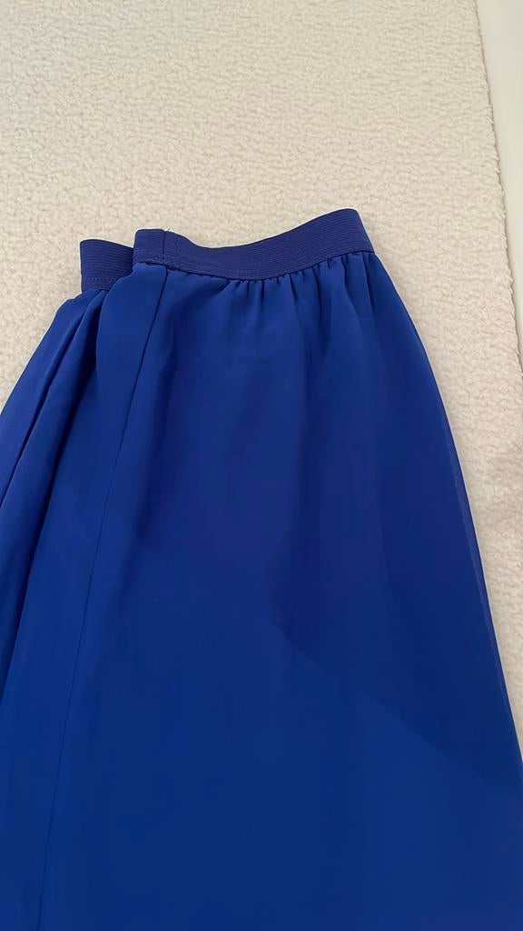 Jupe longue voilage 38 bleu, Ophalen of Verzenden