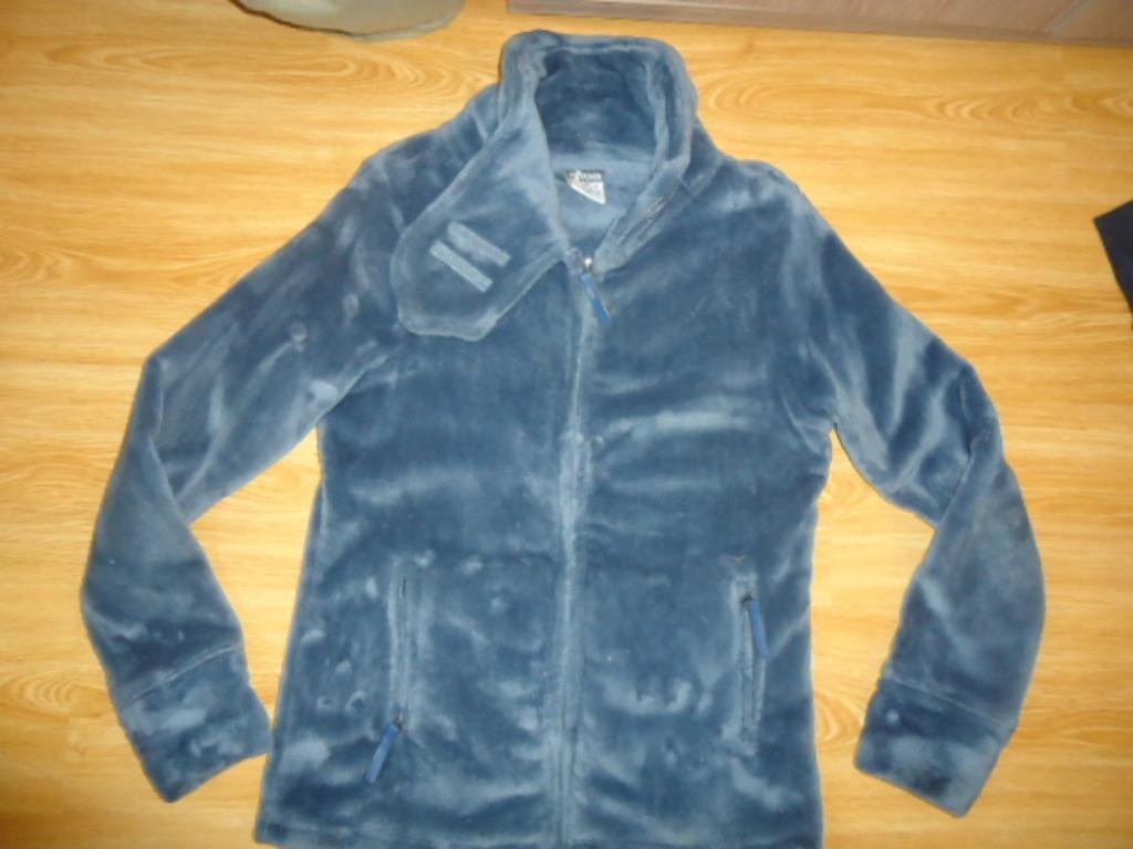warme fleece jas maat S, Ophalen of Verzenden, Zo goed als nieuw, Maat 36 (S), Blauw