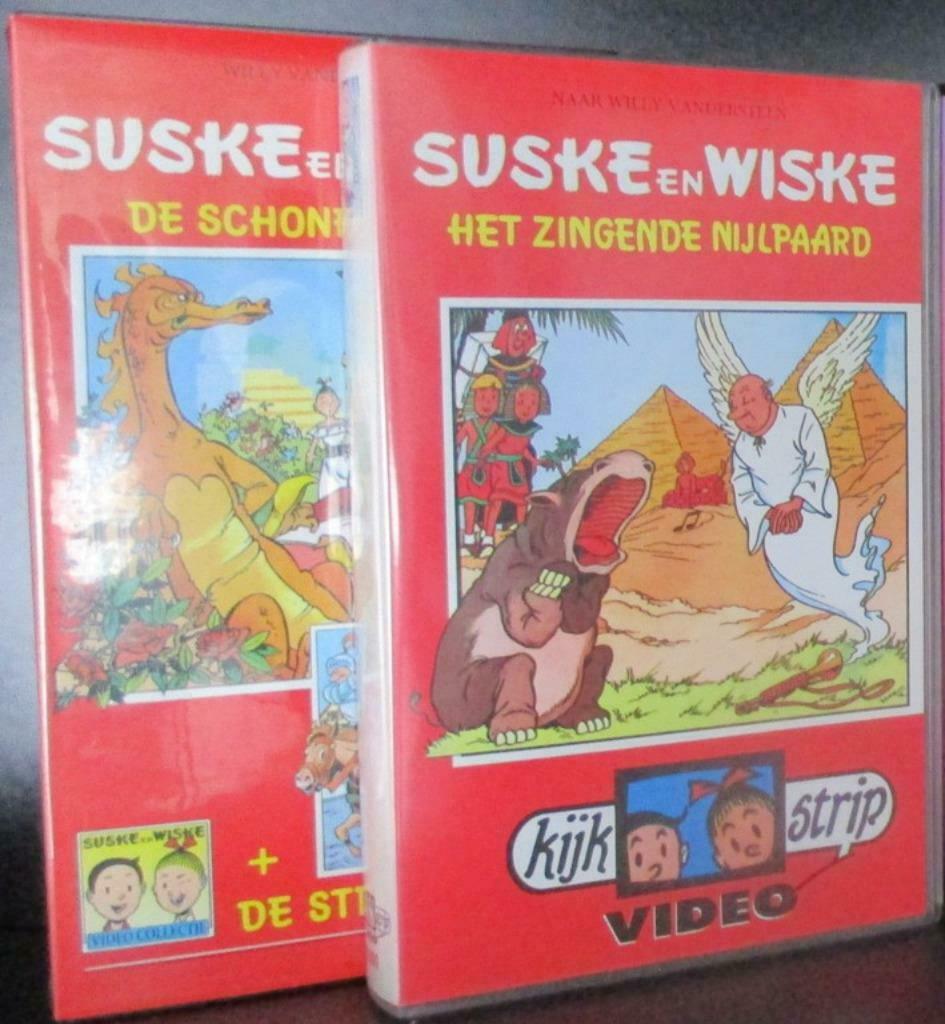 Videobanden Suske en Wiske, Ophalen of Verzenden, Suske en Wiske, Gebruikt, Overige typen