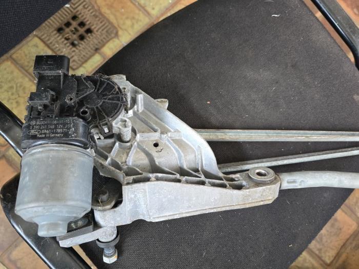 Ruitenwismotor + Mechaniek van een Ford Fiesta, Ophalen of Verzenden, 3 maanden garantie, Gebruikt, Ford