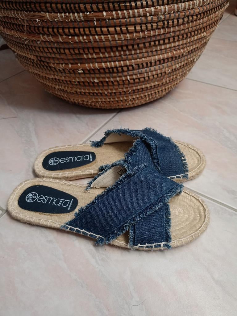 Mules en jeans, Neuf, Esmara, Bleu, Sandales et Mûles