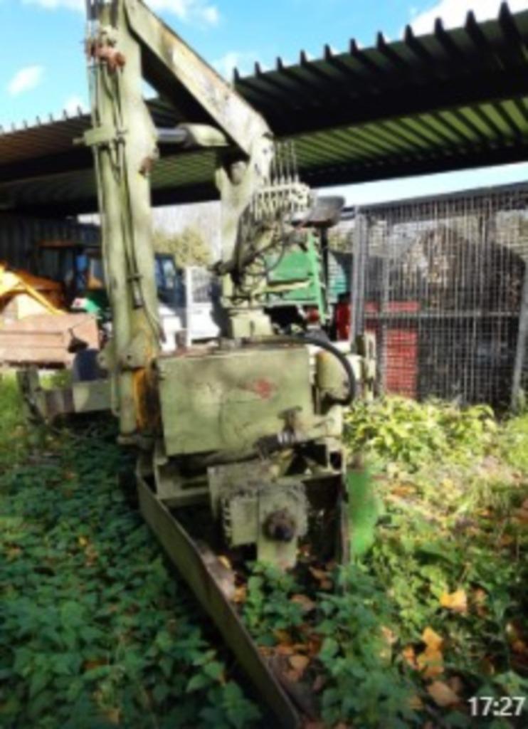 kraan om achter tractor te hangen, Zakelijke goederen, Overige merken, Gebruikt, Tot 2500, Ophalen of Verzenden