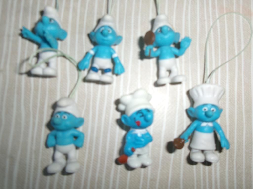 smurfen ( 6 stuks) 2011, Ophalen, Zo goed als nieuw