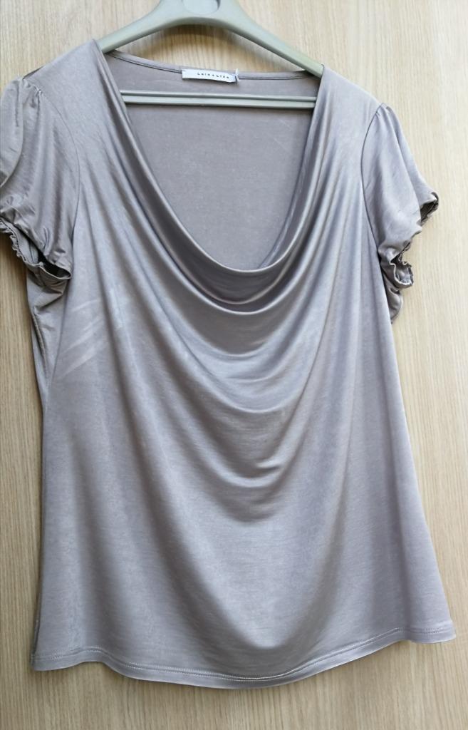 Grijze zomerbloes - Lola & Liza - maat 42, Kleding | Dames, Blouses en Tunieken, Lola & Liza, Maat 42/44 (L), Ophalen of Verzenden