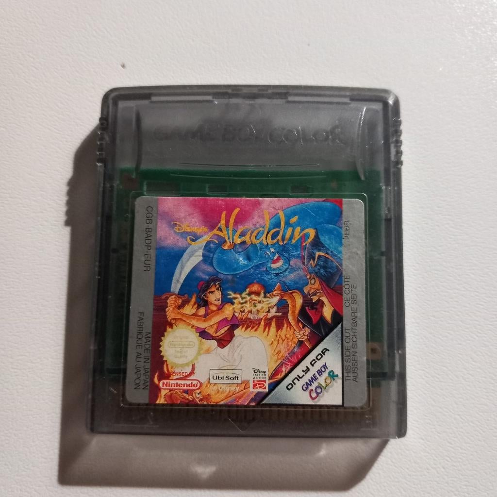 Disney's Aladdin Nintendo gameboy color, Ophalen of Verzenden, Zo goed als nieuw