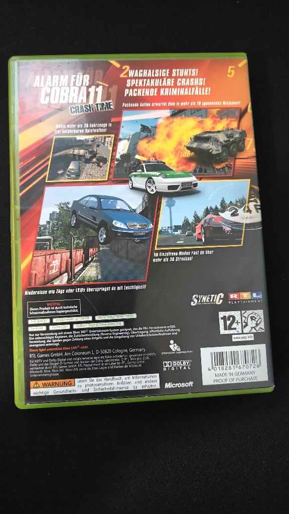 Alarm für Cobra 11 / Crash time - Xbox 360 Games, Gebruikt, 1 speler, Racen en Vliegen, Ophalen of Verzenden