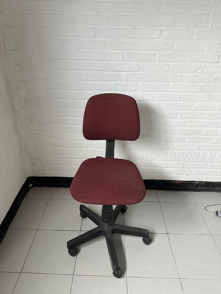 Bureaustoel, Ophalen, Zo goed als nieuw, Bruin, Bureaustoel