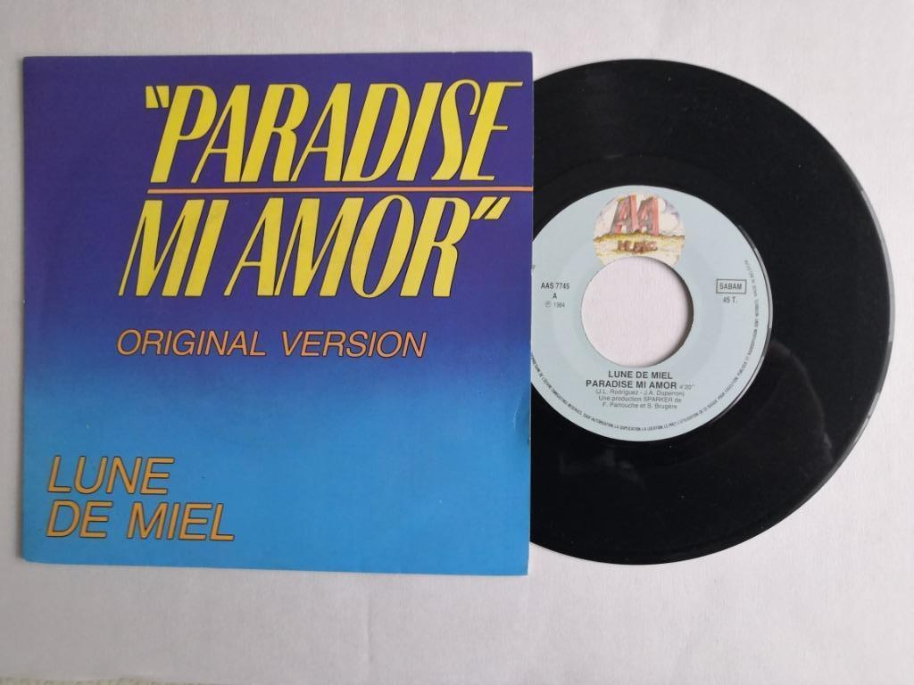 LUNE DE MIEL - Paradiso mi amor (single), 7 inch, Single, Ophalen of Verzenden, Zo goed als nieuw