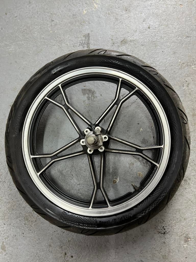 Suzuki gs 650 gl voorwiel, Ophalen