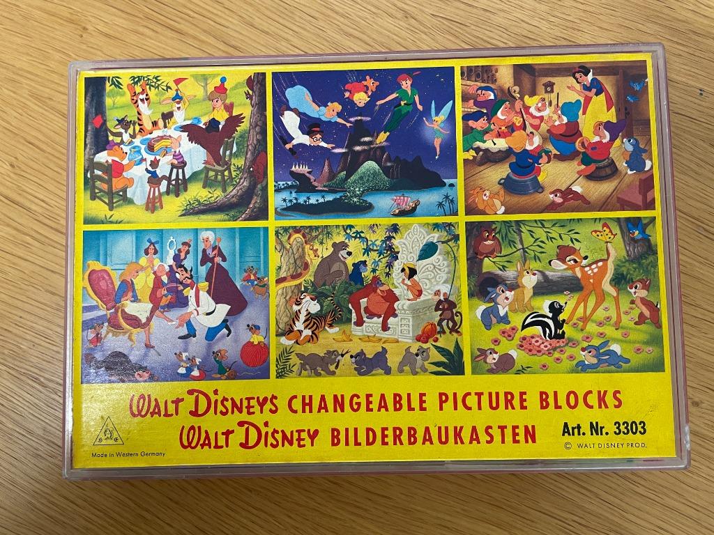 Blokpuzzel Disney (24 blokjes), Ophalen of Verzenden, 10 tot 50 stukjes, Gebruikt, 4 tot 6 jaar