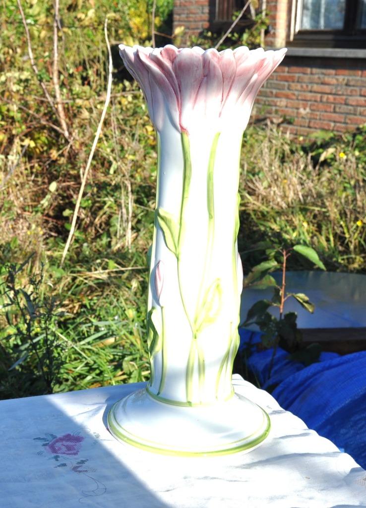 colonne en faience pour cache pot, Enlèvement ou Envoi, Utilisé