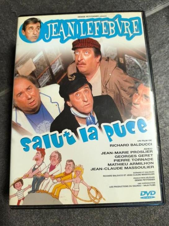 DVD Salut La puce, Jean Lefebvre, Pierre Tornade, Enlèvement ou Envoi, Utilisé