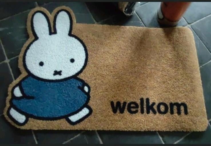 Deurmat kokosmat mat tapijt Nijntje nieuw antislip sint, Ophalen of Verzenden, Nieuw